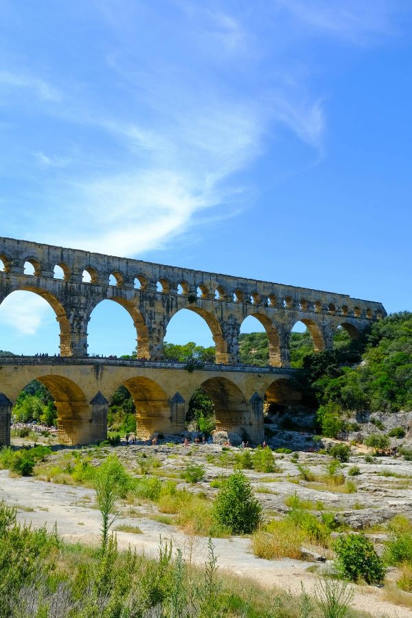 Pont du gard Roadtrip francia europa encampervan motorhome